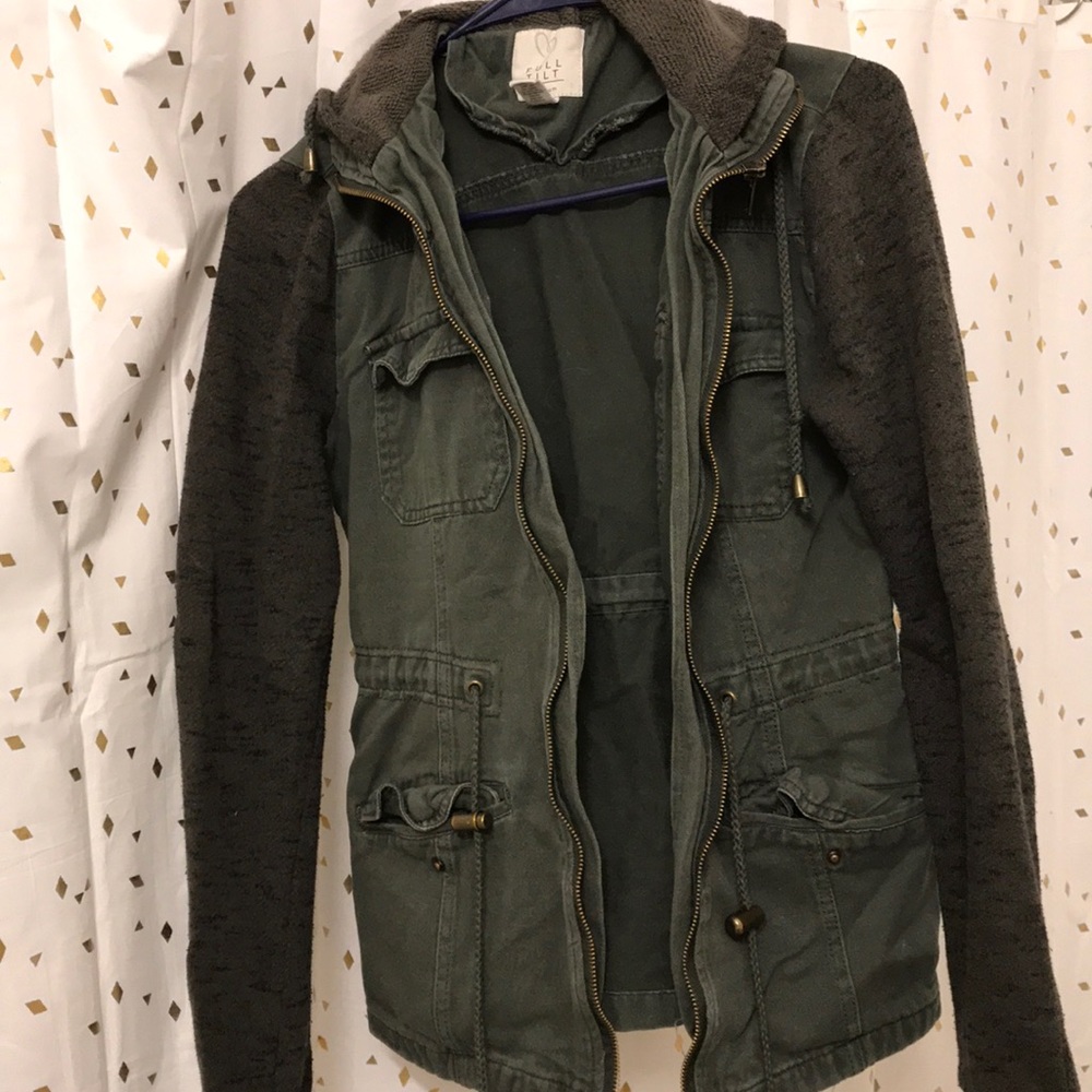 Cadet Green Jacket w/ Hood